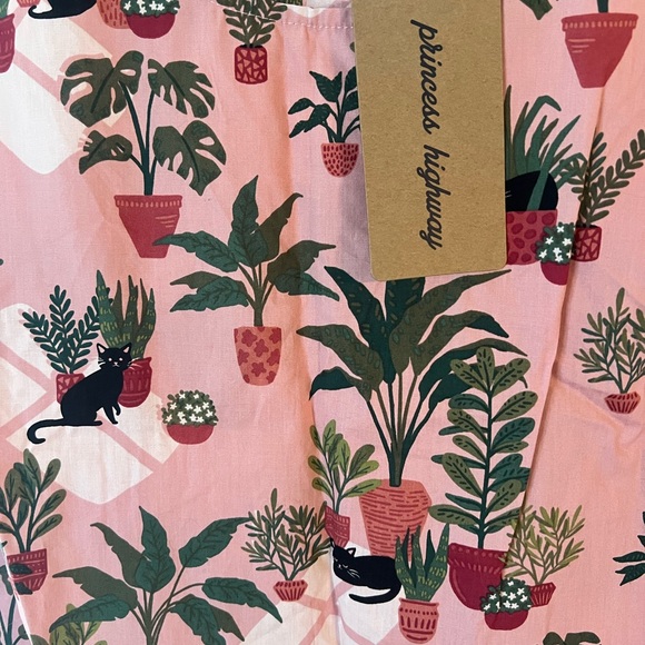 Modcloth Plants and Cats Dress - Picture 5 of 5